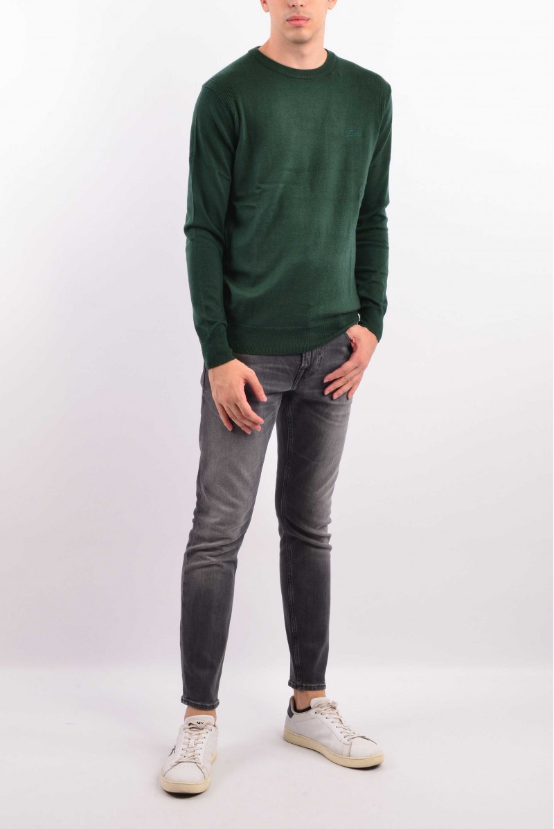 GUESS MAGLIA GIROCOLLO JEANSERIA