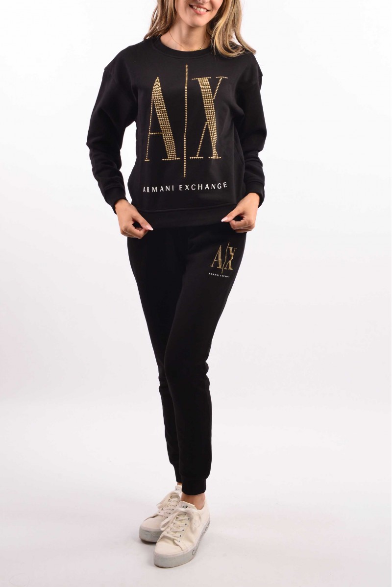 ARMANI EXCHANGE FELPA GIROCOLLO CASUAL
