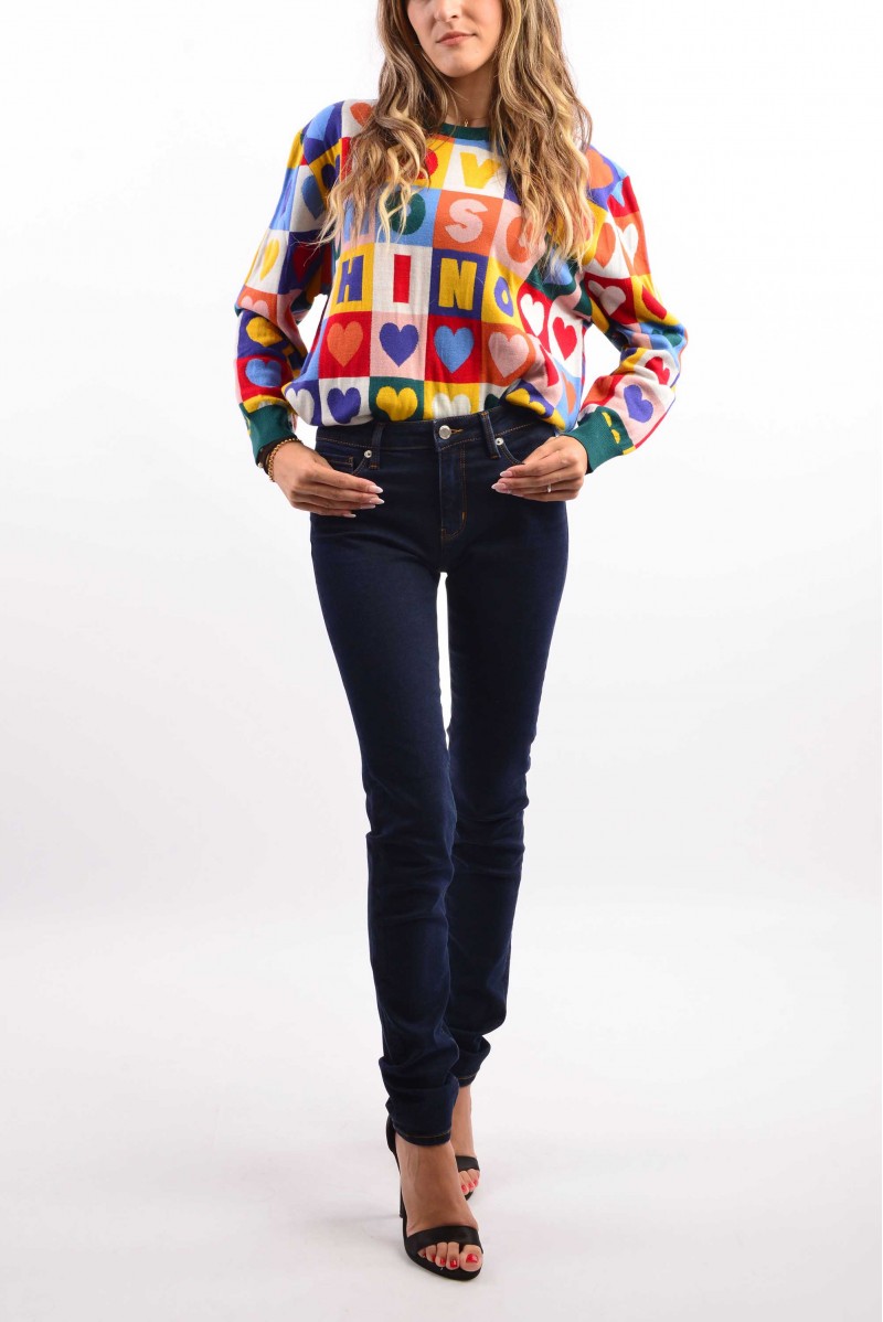 LOVE MOSCHINO MAGLIA GIROCOLLO CASUAL