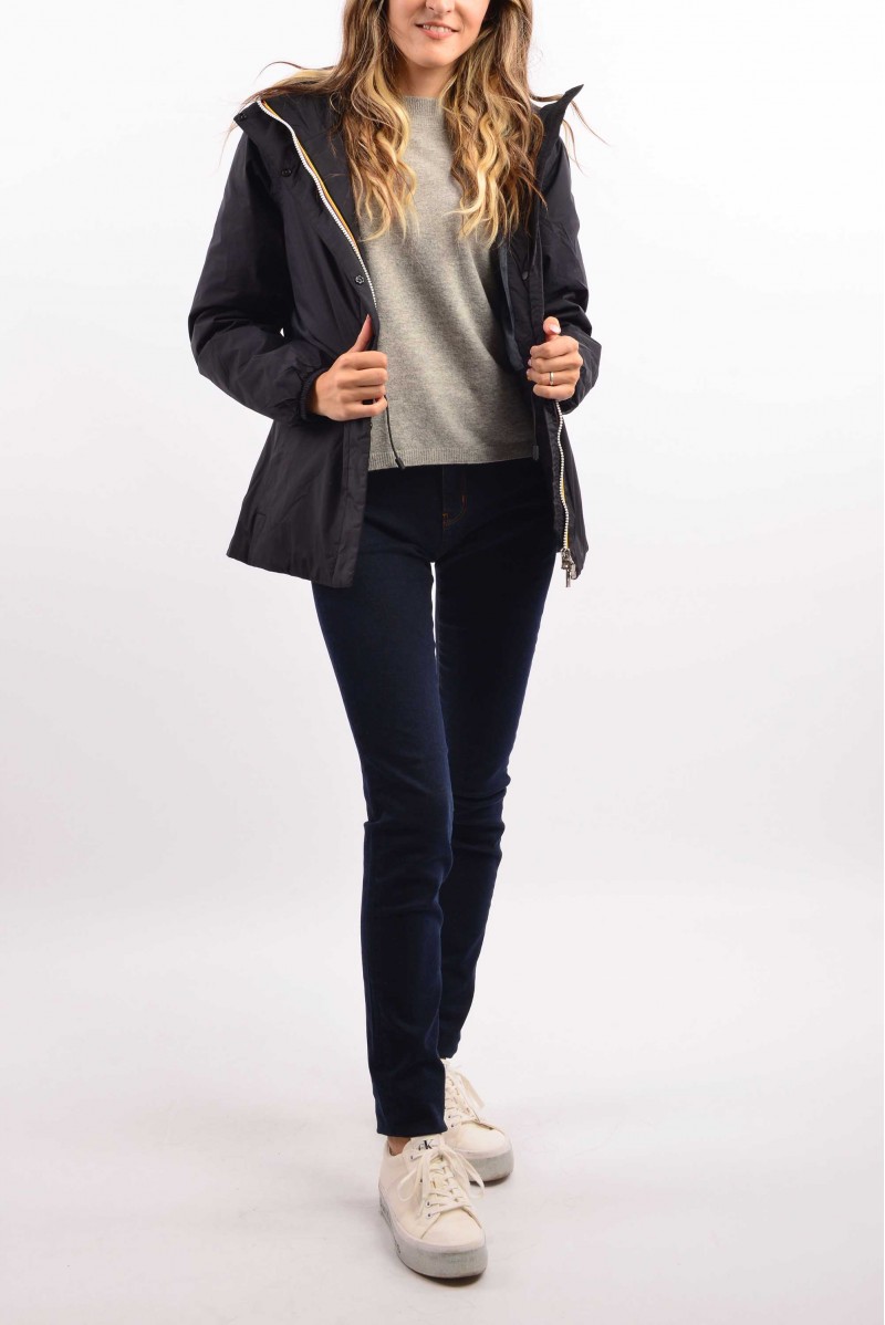 K.WAY GIUBBOTTO CON CAPPUCCIO CASUAL