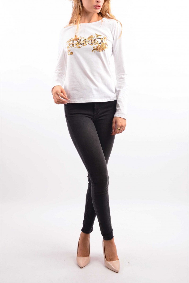 LIU JO T-SHIRT ML JEANSERIA