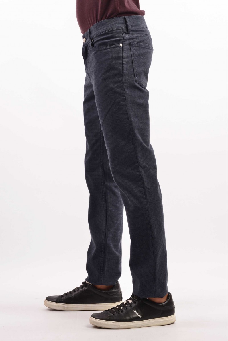 TRUSSARDI PANTALONE 5 TASCHE JEANSERIA