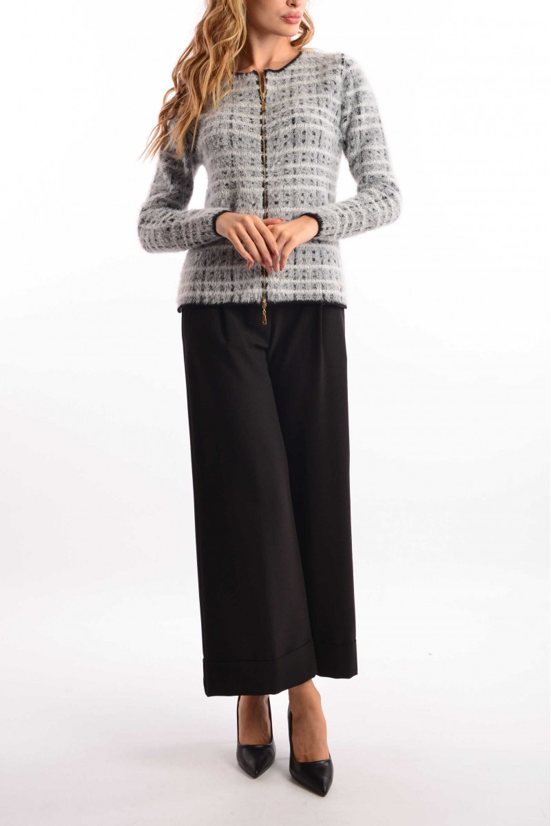 LOLITA CARDIGAN TUTTA ZIP CLASSICO