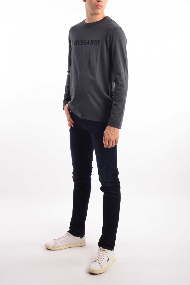 TRUSSARDI T-SHIRT ML JEANSERIA