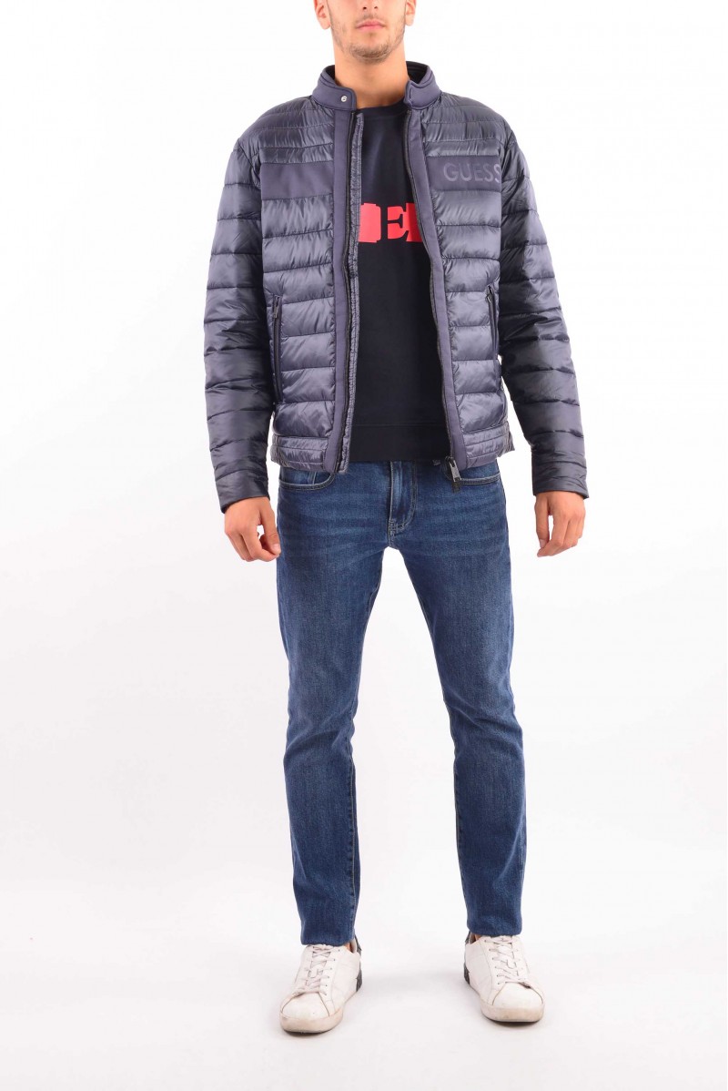 GUESS GIUBBOTTO PIUMINO CORTO JEANSERIA