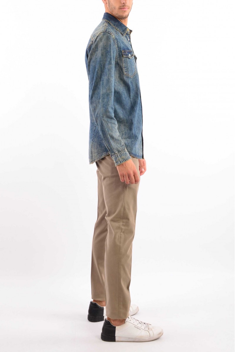 GUESS CAMICIA JEANS ML JEANSERIA