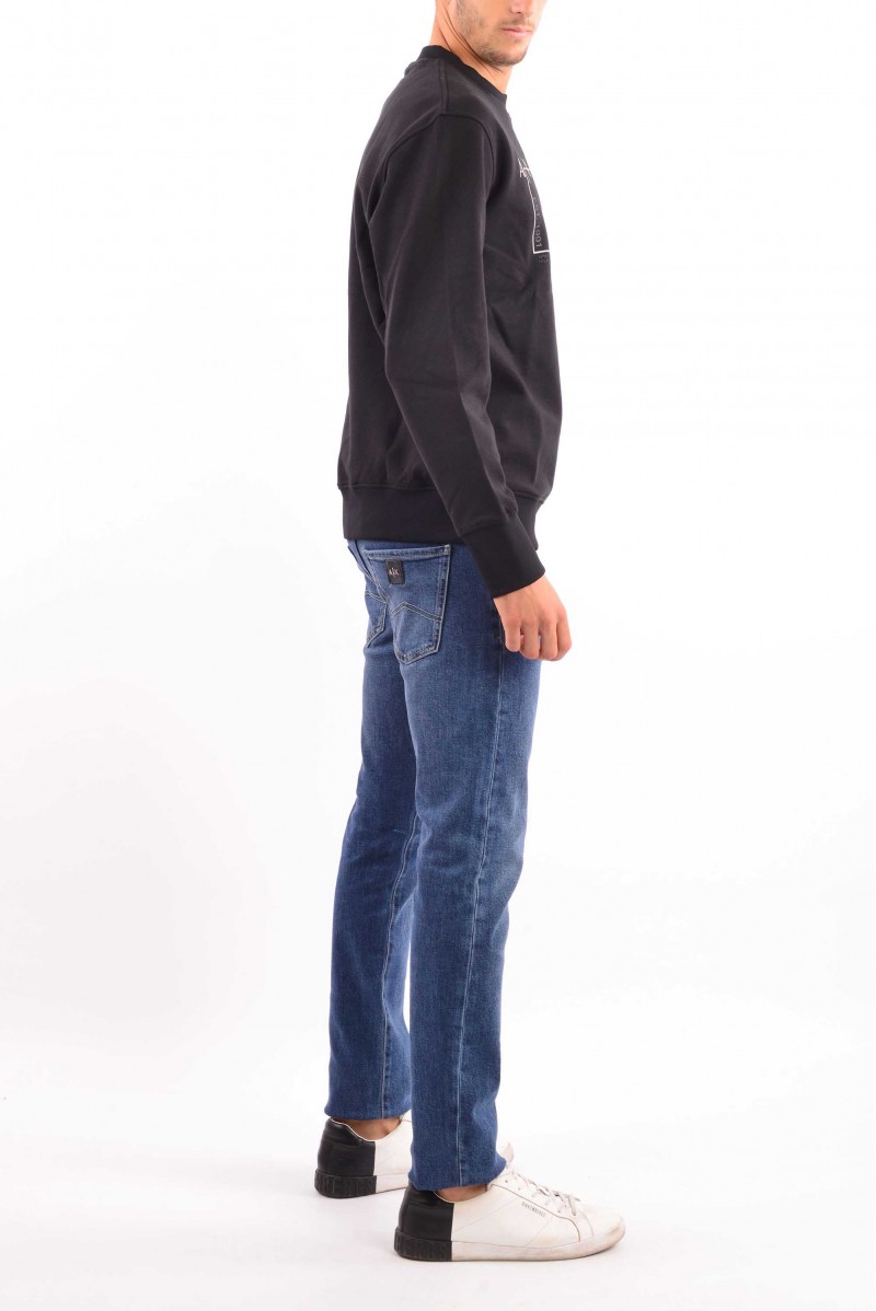 ARMANI EXCHANGE FELPA GIROCOLLO CASUAL