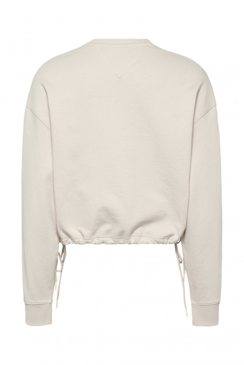 TOMMY HILFIGER FELPA GIROCOLLO JEANSERIA