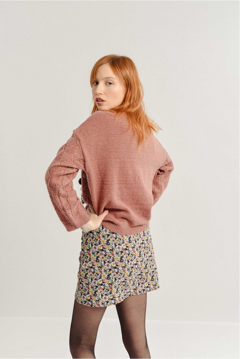 MOLLY BRACKEN MAGLIA GIROCOLLO CASUAL