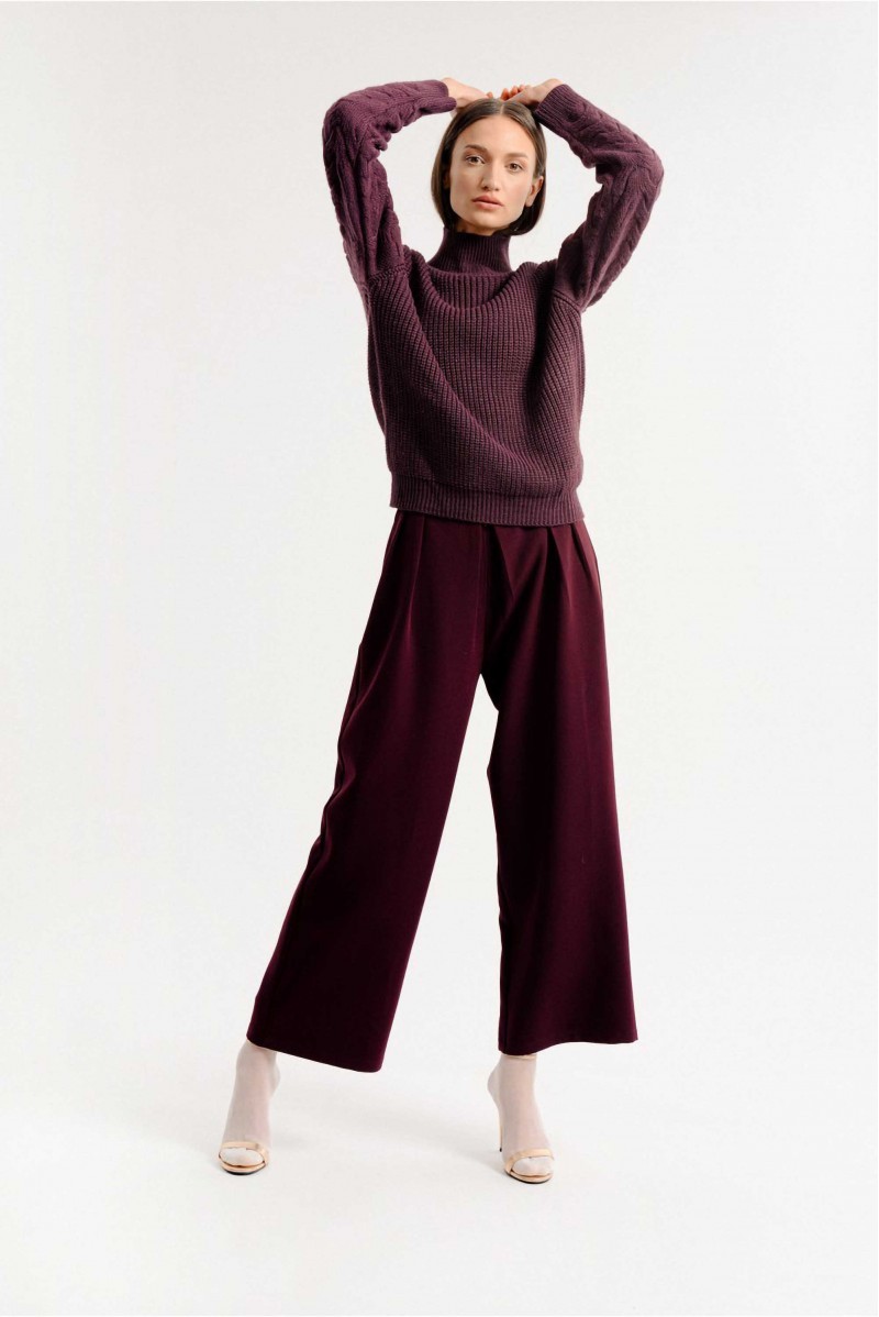 MOLLY BRACKEN MAGLIA COLLO ALTO CASUAL