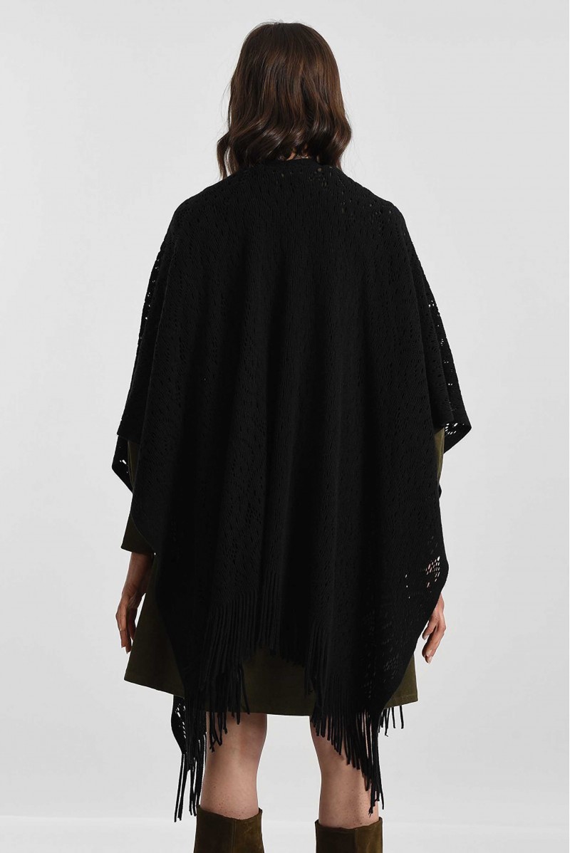 MOLLY BRACKEN SCIARPE PONCHO CASUAL