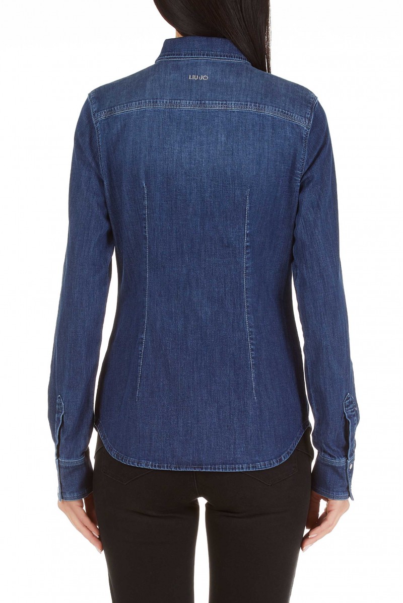 LIU JO CAMICIA JEANS ML JEANSERIA
