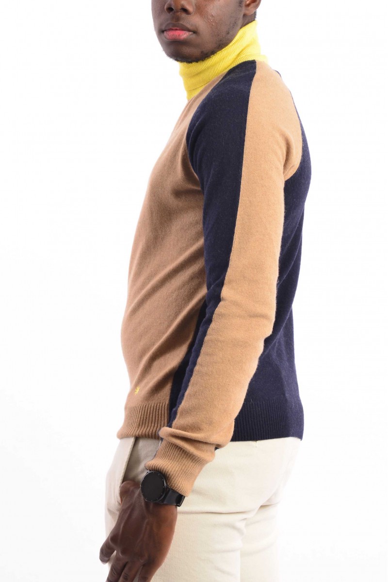 MANUEL RITZ MAGLIA COLLO ALTO CASUAL