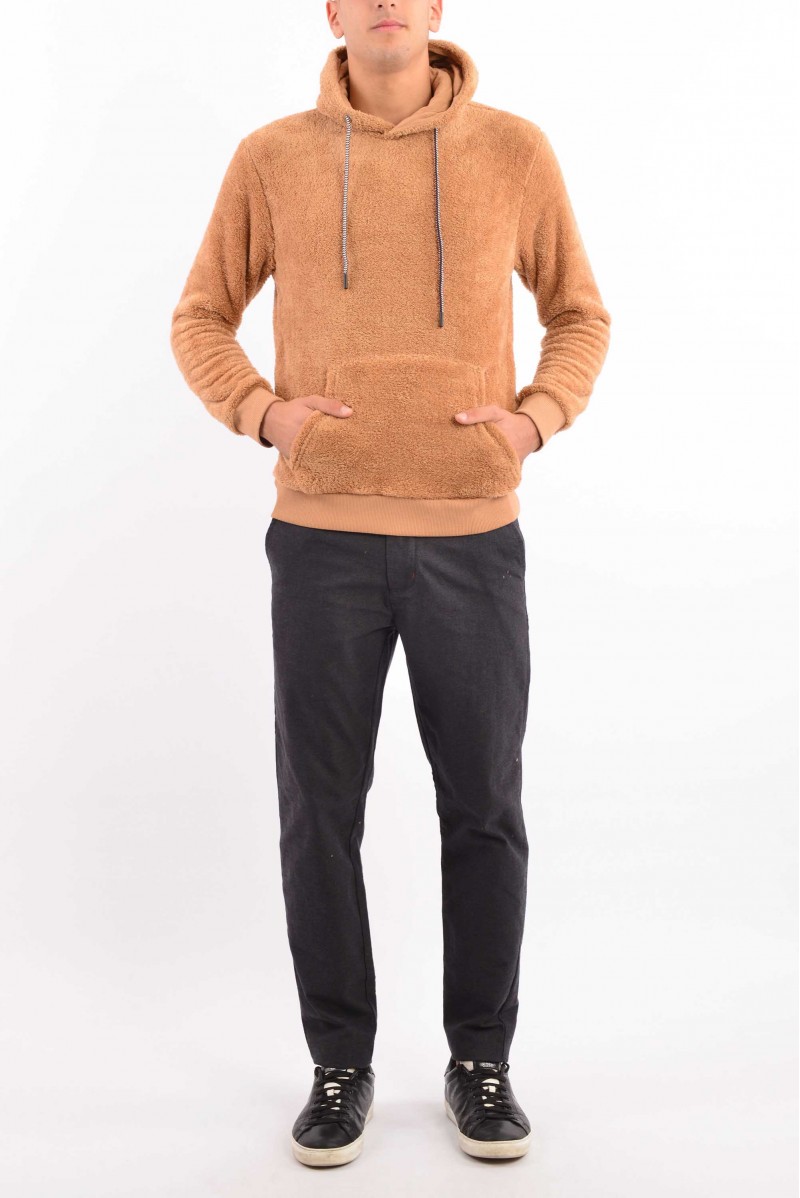SSEINSE FELPA CAPPUCCIO CASUAL