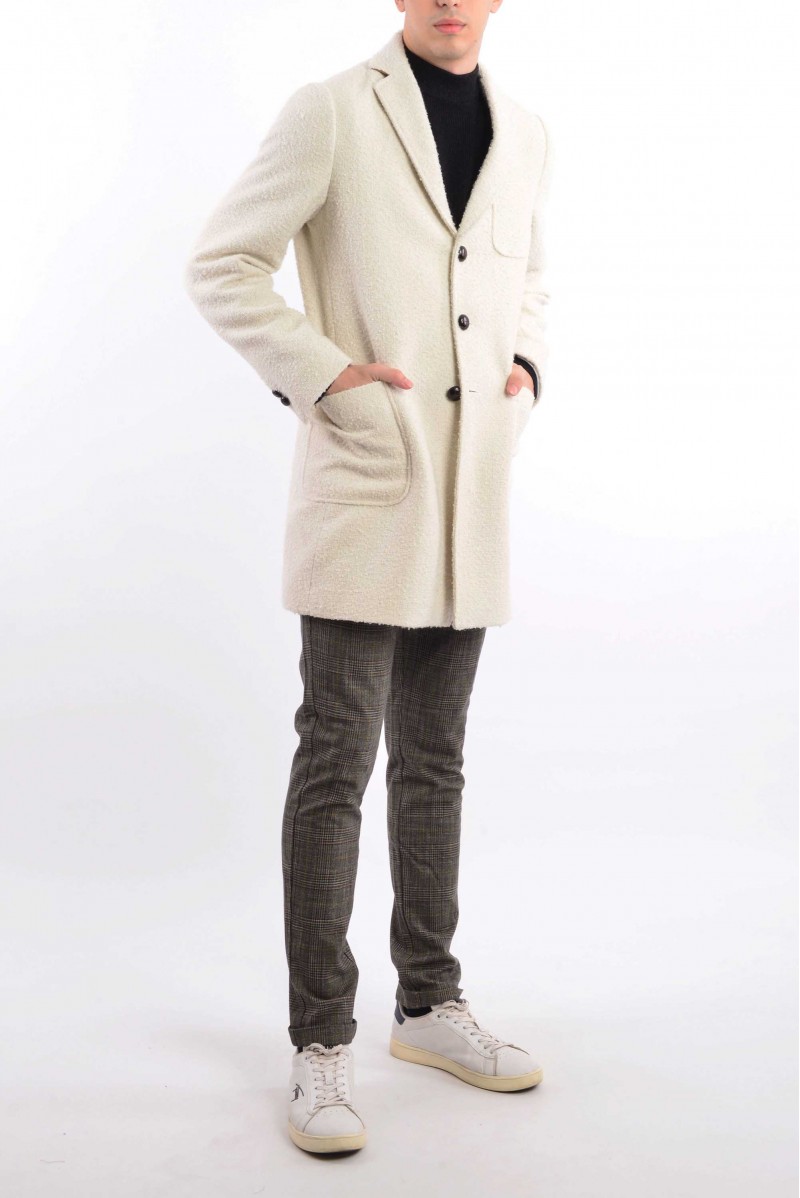 SSEINSE CAPPOTTO BOTTONI CASUAL