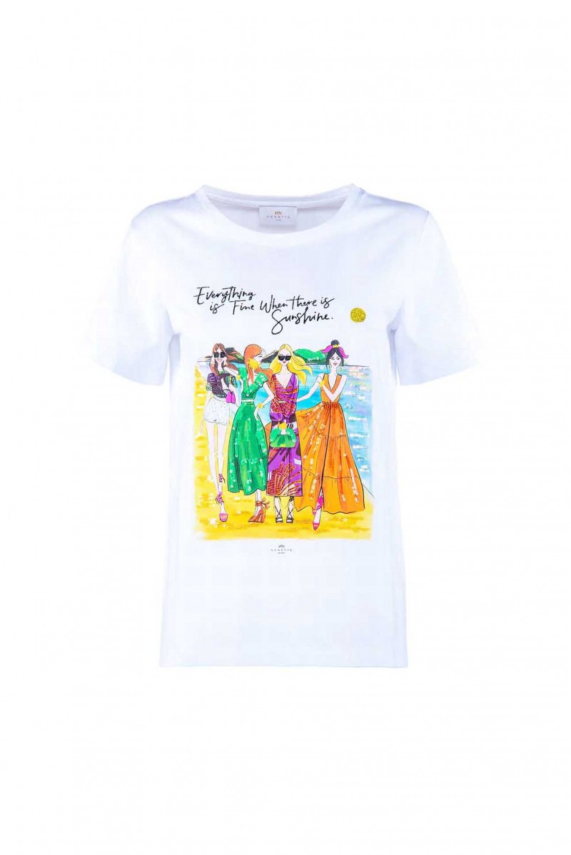 NENETTE T-SHIRT MM CASUAL