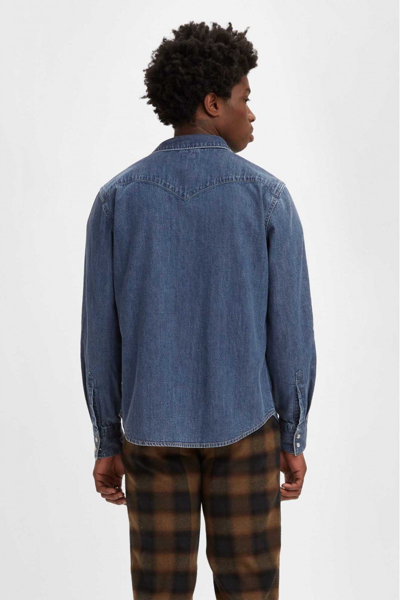 LEVIS CAMICIA JEANS ML JEANSERIA