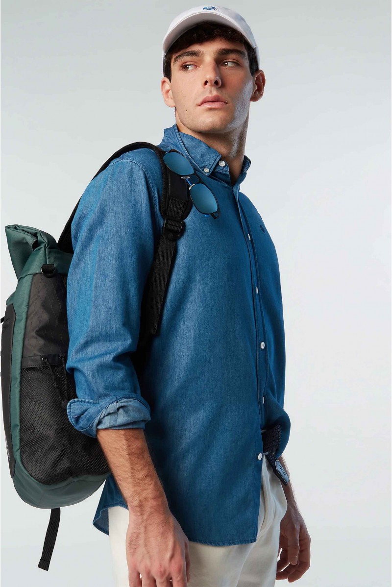 NORTH SAILS CAMICIA JEANS ML CASUAL