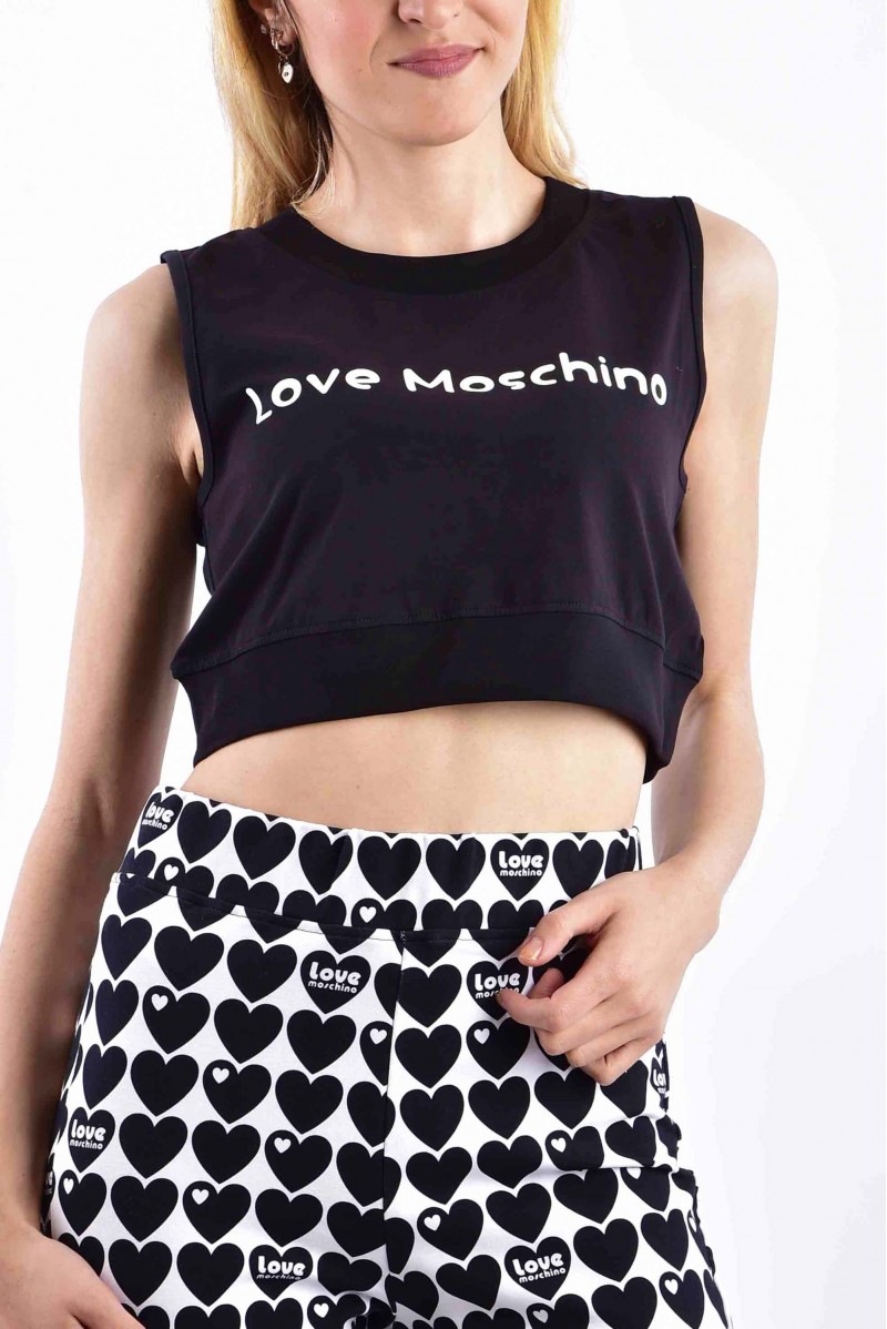 LOVE MOSCHINO T-SHIRT TOP...