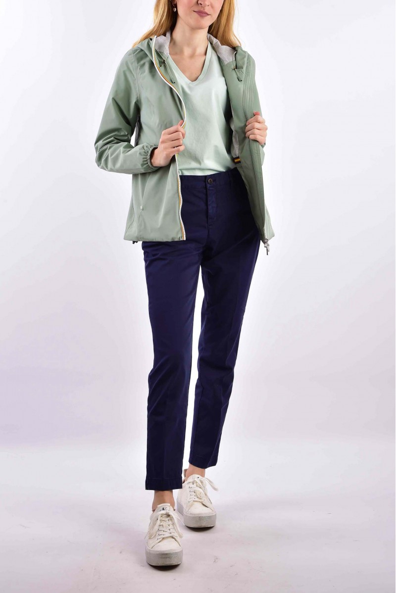 K.WAY GIUBBOTTO CON CAPPUCCIO CASUAL