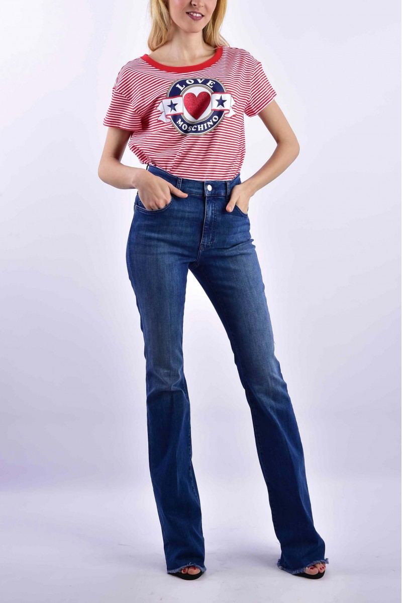 LOVE MOSCHINO T-SHIRT MM CASUAL