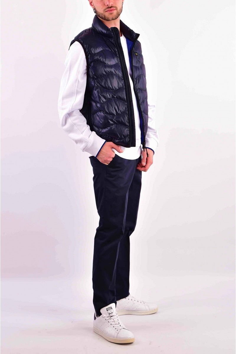 BLAUER GIUBBOTTO SMANICATO CASUAL