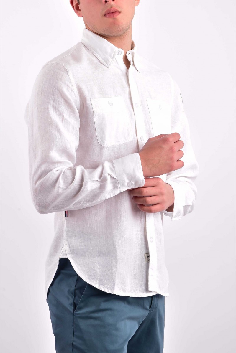 BLAUER CAMICIA ML CASUAL