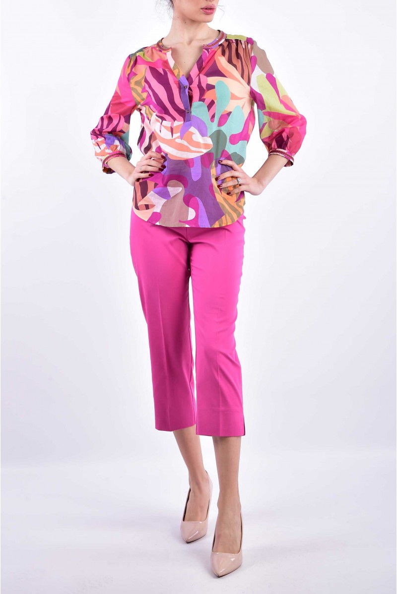 DIANA GALLESI BLUSA ML CLASSICO