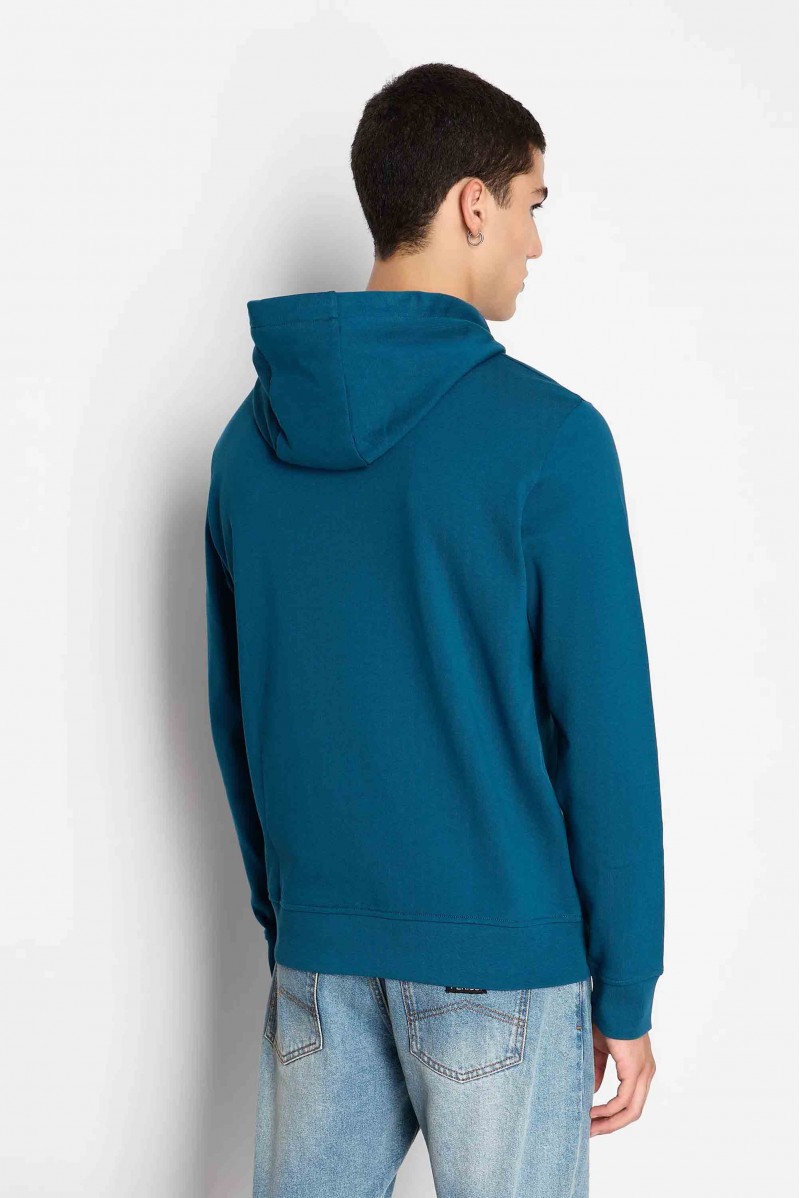 ARMANI EXCHANGE FELPA CAPPUCCIO CASUAL