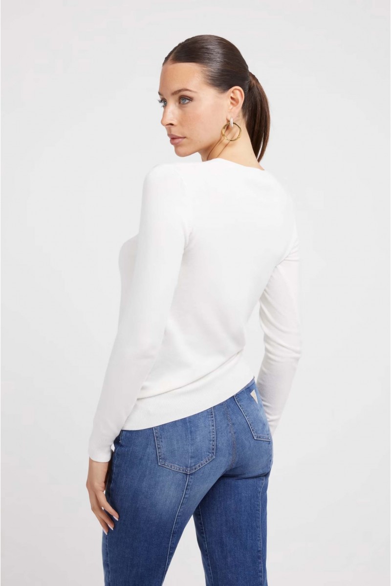 GUESS MAGLIA GIROCOLLO JEANSERIA