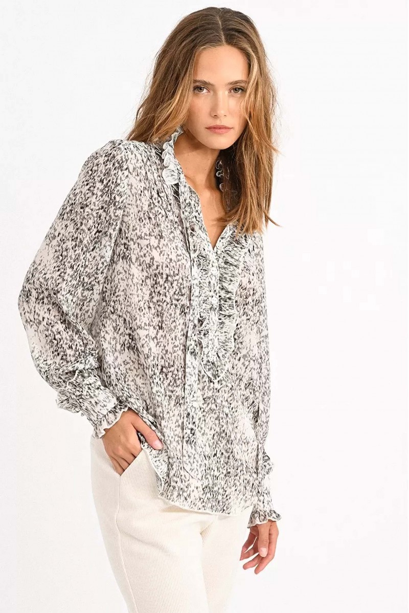 MOLLY BRACKEN BLUSA ML CASUAL