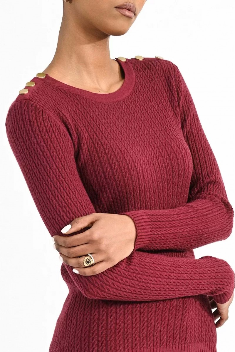 MOLLY BRACKEN MAGLIA GIROCOLLO CASUAL