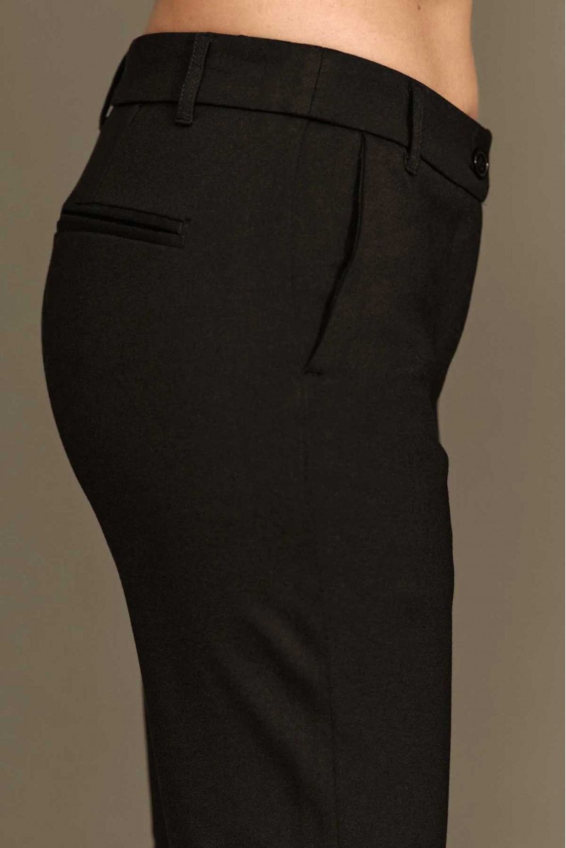 WHITE WISE PANTALONE ZAMPA CASUAL