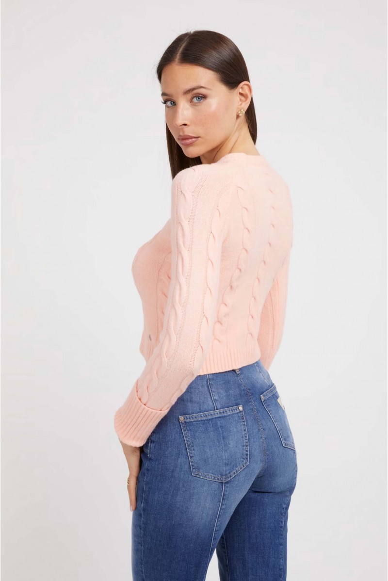 GUESS MAGLIA GIROCOLLO JEANSERIA
