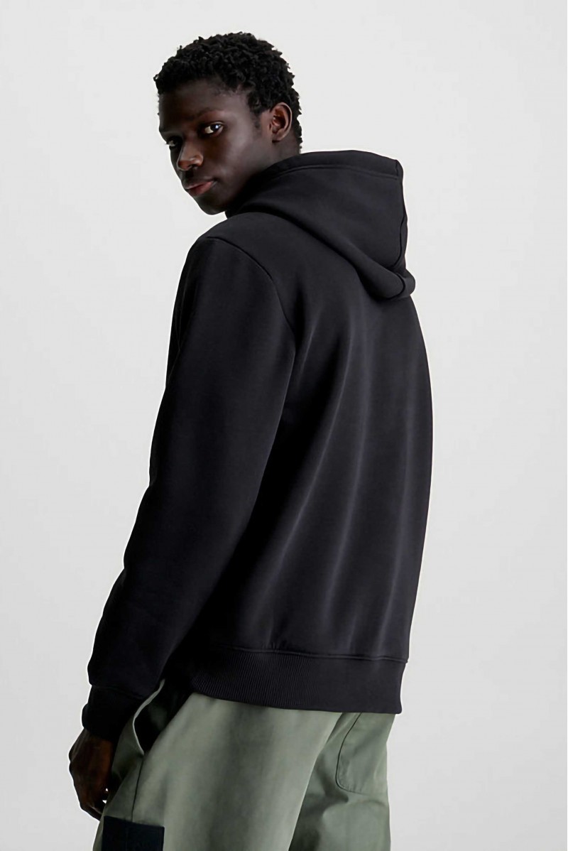 CALVIN KLEIN JEANS FELPA CAPPUCCIO JEANSERIA
