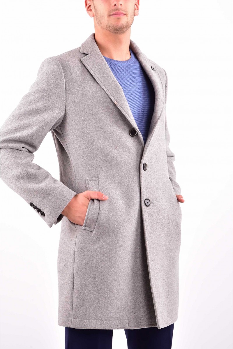 SSEINSE CAPPOTTO BOTTONI CASUAL