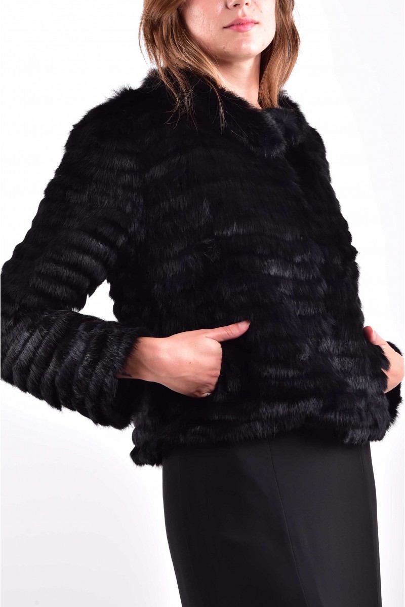 TAVUS GIACCA PELLICCIA ECO CASUAL