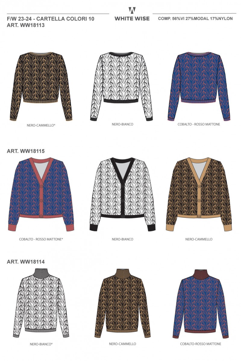 DOLCEVITA LAVORAZIONE BICOLORE - WW18114