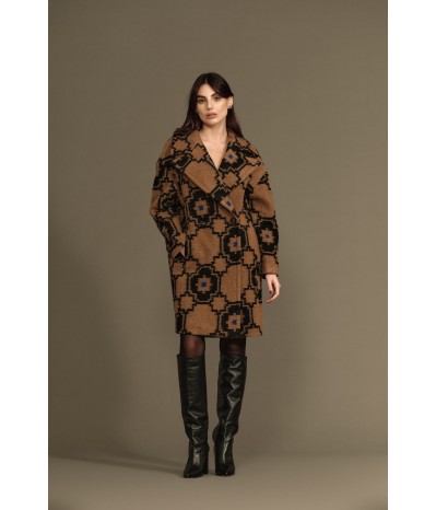 CAPPOTTO DOPPIOPETTO FANTASIA - WW18474