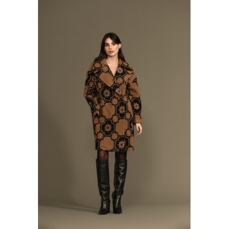 CAPPOTTO DOPPIOPETTO FANTASIA - WW18474