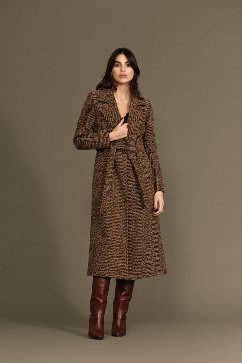 CAPPOTTO MIDI SPIGATO - WW18484