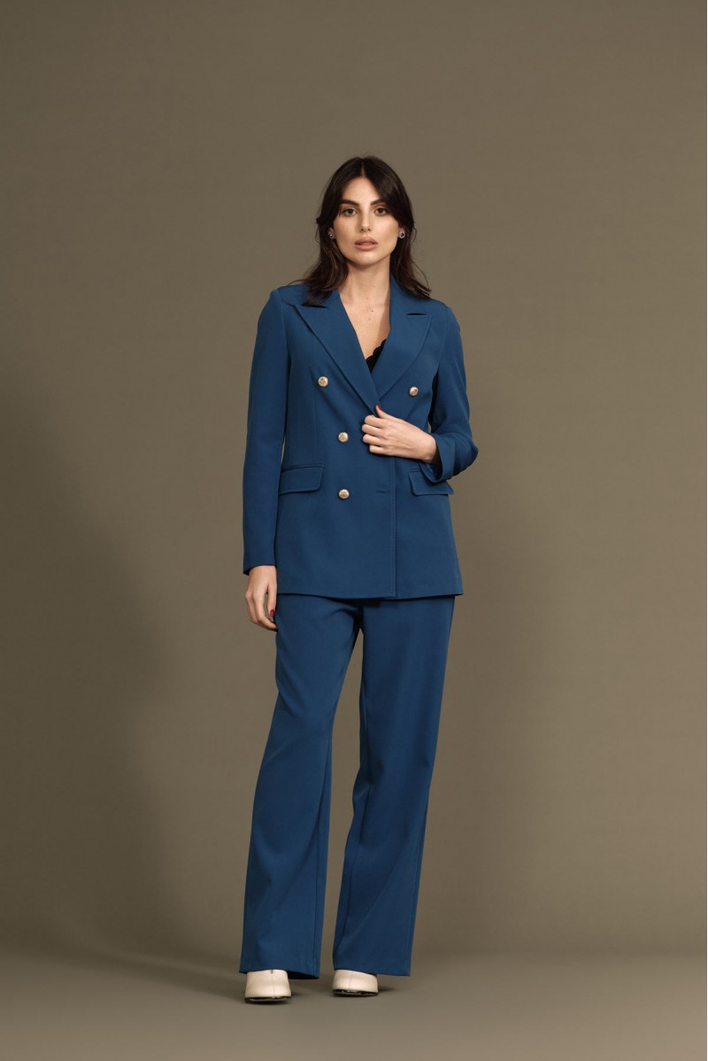 TAILLEUR DOPPIOPETTO CON BOTTONI ORO - WW18432