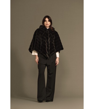 MANTELLA IN PELLICCIA - WW18212