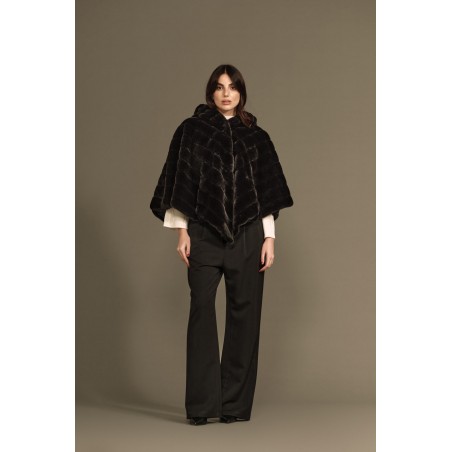 MANTELLA IN PELLICCIA - WW18212