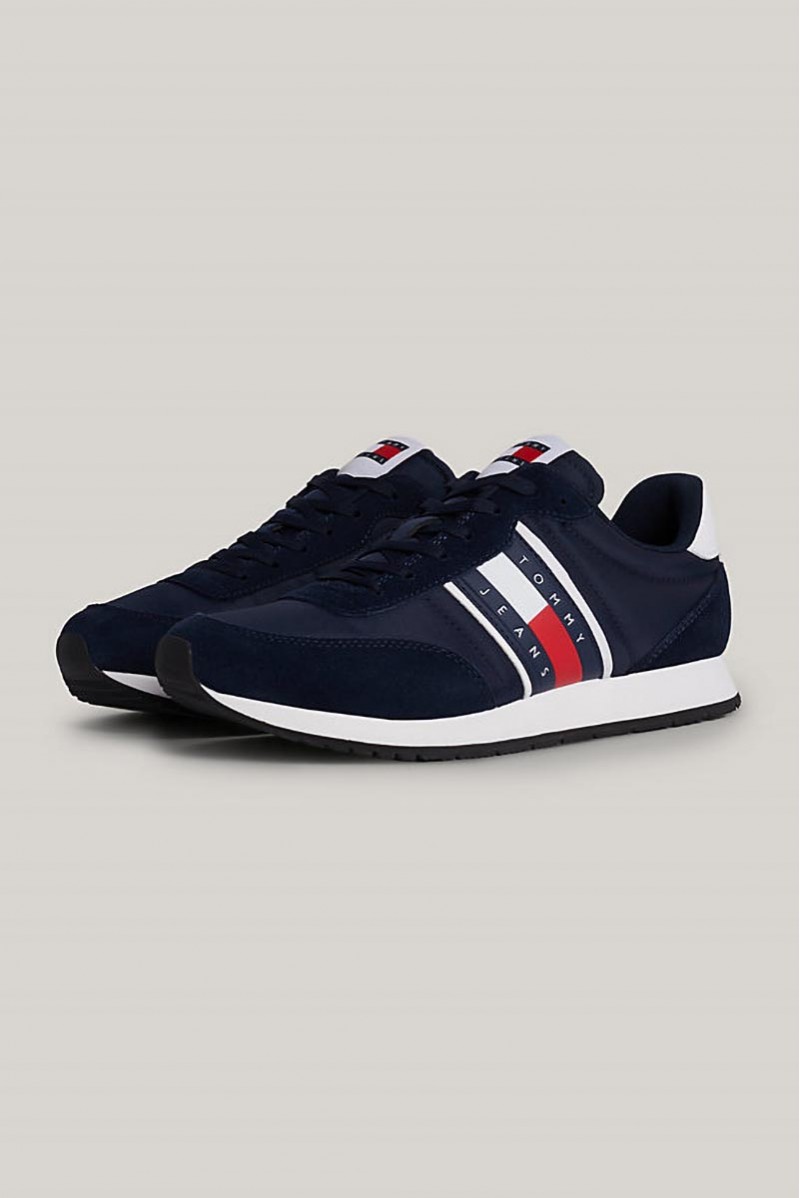 TOMMY HILFIGER SCARPE ALLACCIATA JEANSERIA