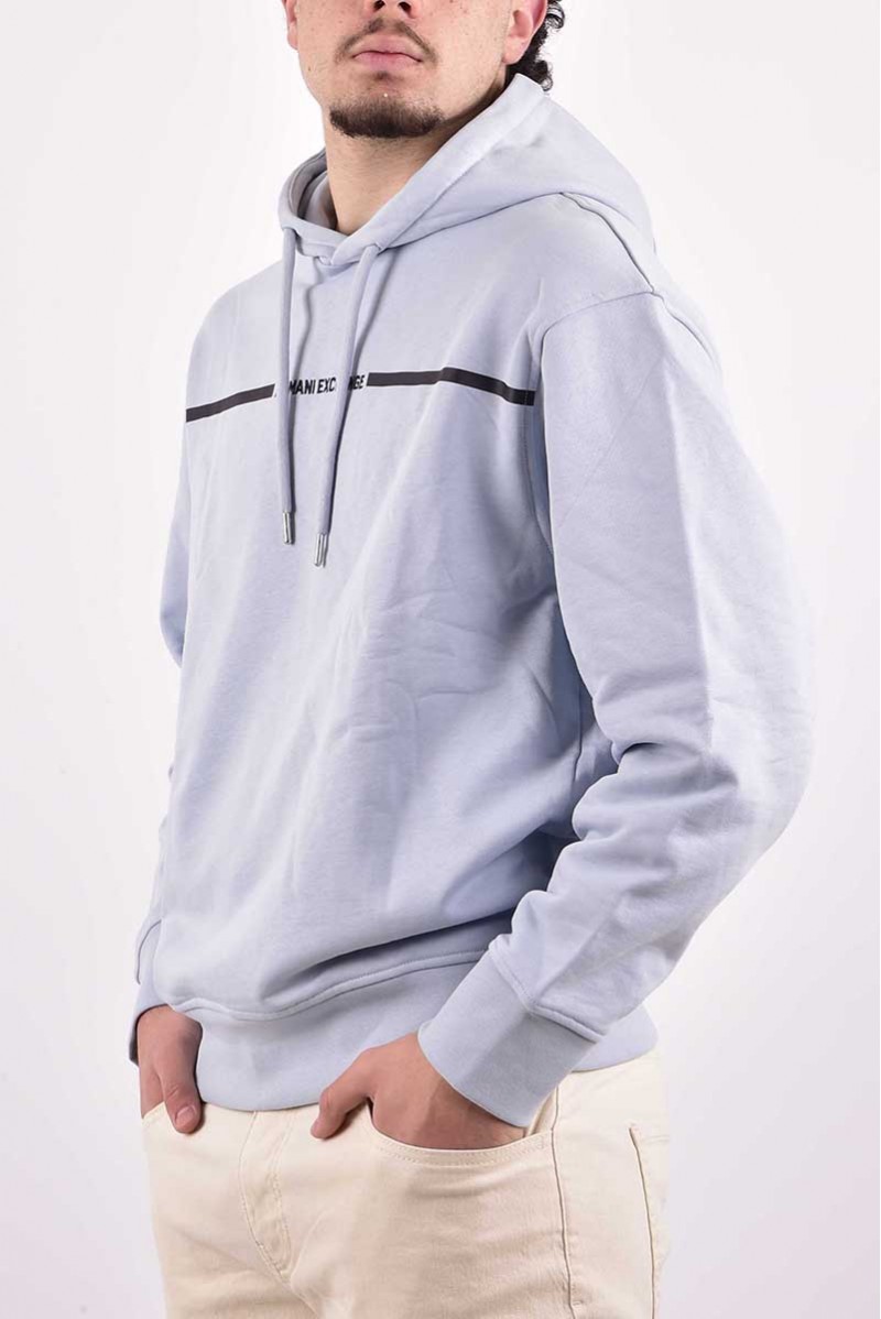 ARMANI EXCHANGE FELPA CAPPUCCIO CASUAL