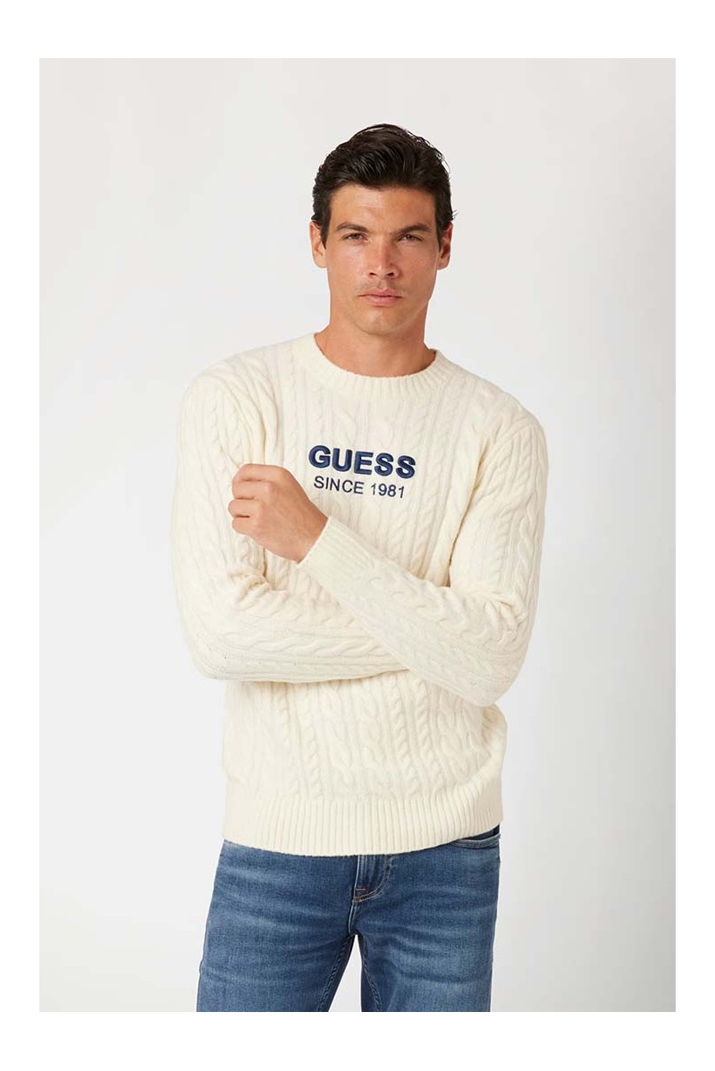 GUESS MAGLIA GIROCOLLO...