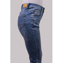 MARZIA-JEANS BOOTCUT SFRANGIATO - WW19309