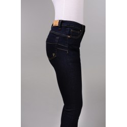 DAFNE-SKINNY JEANS CON SPACCHETTO LAV.SCURO - WW19316