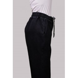 ARIANNA-JEANS CON RISVOLTO E COULISSE LAV.NERO - WW19325_A